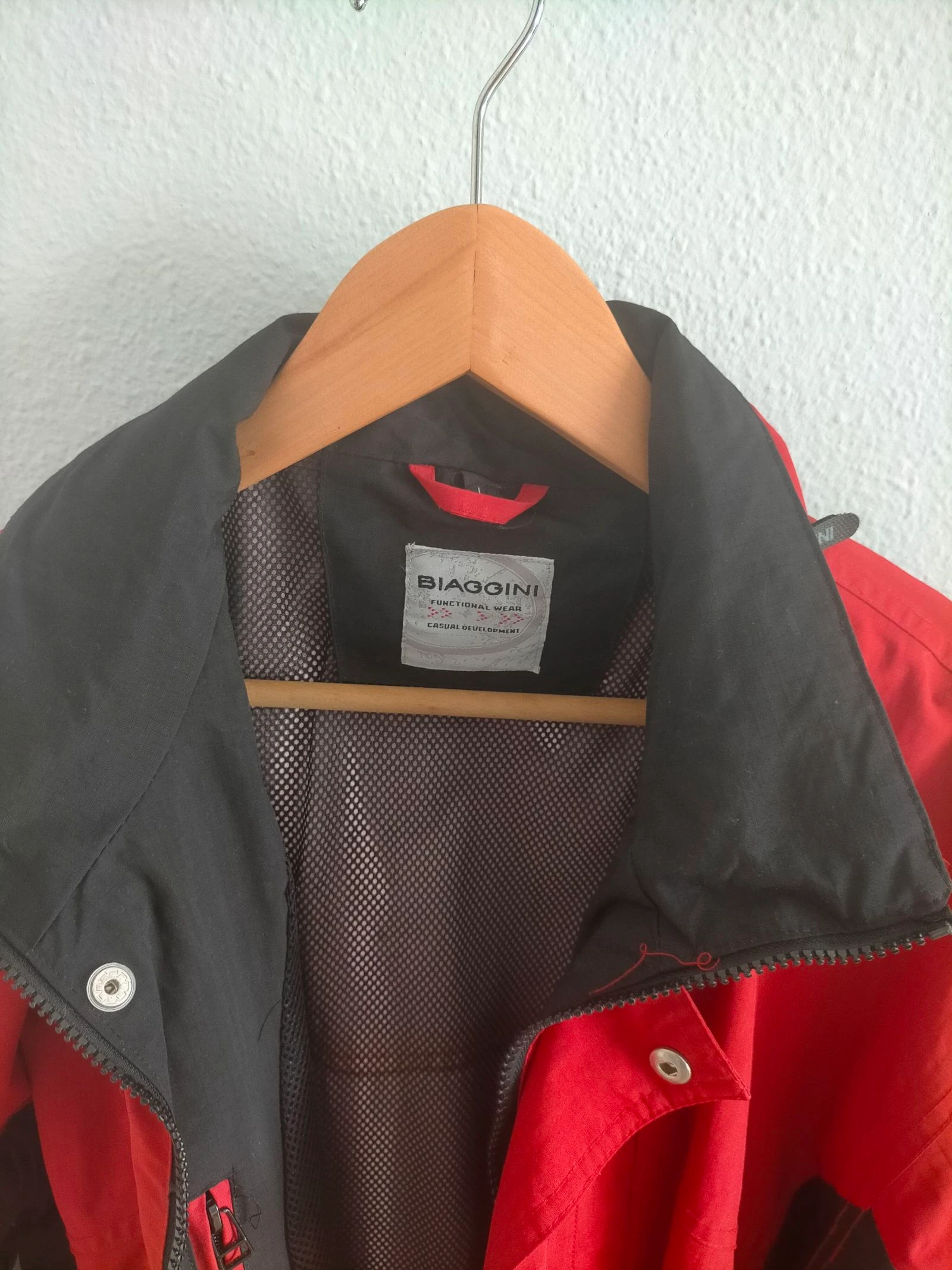 Chaquetón Biaggini Funtional Wear Red &Blue Outdoor Jacket Size L  – photo 2
